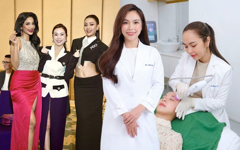 Người phụ nữ đứng sau hậu trường, chăm sóc sức khỏe nhan sắc của gần 60 thí sinh quốc tế chinh chiến Miss Cosmo 2024