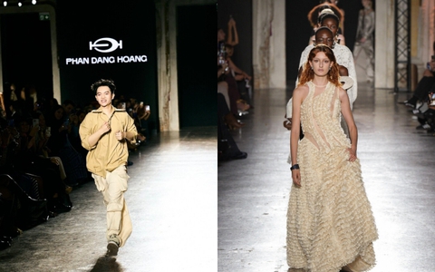 NTK Phan Đăng Hoàng gây ấn tượng mạnh tại Milano Fashion Week 2025