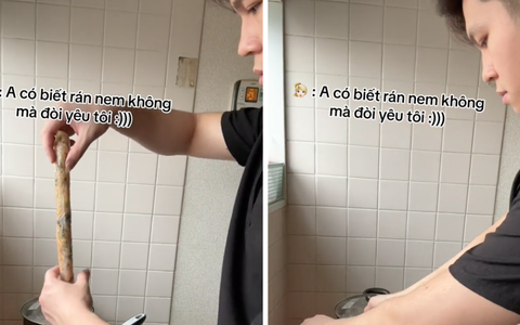 Hơn 800k người xem chàng trai rán nem: Có gì đặc biệt mà cuốn hút vậy?