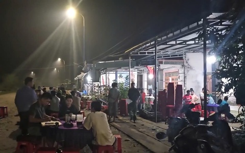 Đang ngồi nhậu người đàn ông bất ngờ tử vong
