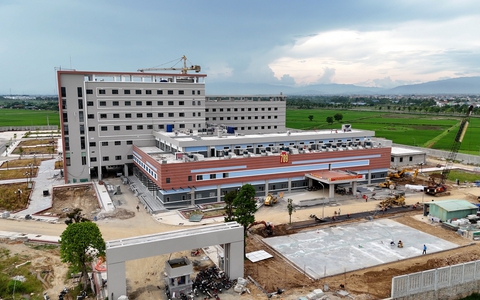 Lộ diện bệnh viện trung ương trị giá hơn 600 tỷ đồng sau 1,5 năm thi công