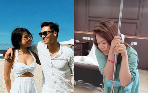 Bà xã Mạnh Trường trách chồng vì dám quay clip này, dáng vẻ sau sinh mổ khiến bao mẹ bỉm ám ảnh