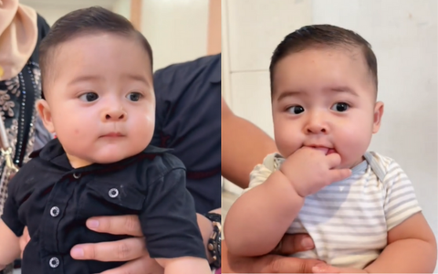 Cưng xỉu với cậu nhóc có diện mạo đầy lịch lãm đúng chuẩn tổng tài nhí với mái tóc 8/2