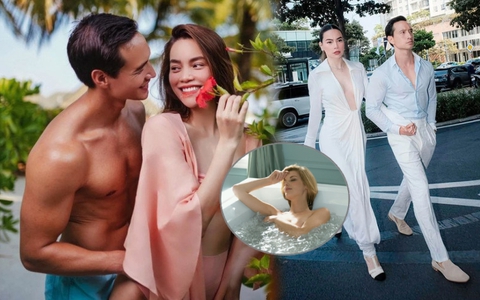 Vợ chồng Hà Hồ - Kim Lý có 1 kiểu “tắm” không giống ai, hóa ra là cách "cải lão hoàn đồng", ngừa bệnh tật