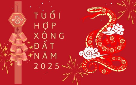 Năm Ất Tỵ 2025 có 3 tuổi xông đất, mở hàng, khai trương cực tốt, đem lại may mắn, tiền bạc cả năm cho gia chủ