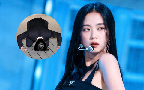 Một ngôi sao hạng A quỳ gối, xin Jisoo (BLACKPINK) tha thứ