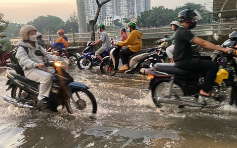 Nhiều khu vực ở TPHCM nguy cơ ngập trong những ngày Tết