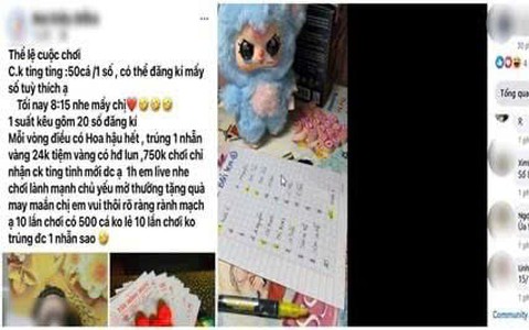 Công an cảnh báo Youtuber, TikToker, Kols cờ bạc trá hình bằng cách quay số nhận “túi mù” trên mạng