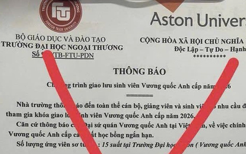 Trường Đại học Ngoại thương bị giả mạo văn bản, ai đã dính bẫy lừa?