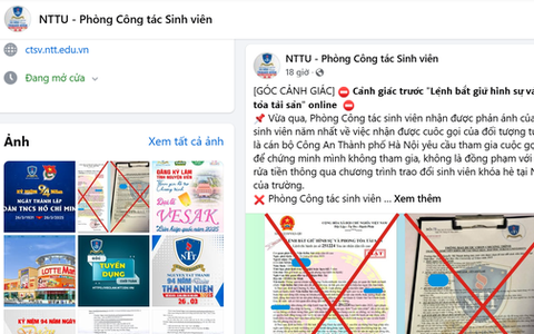 Sinh viên bất ngờ nhận “lệnh bắt giữ hình sự và phong tỏa tài sản”, nhà trường lên tiếng