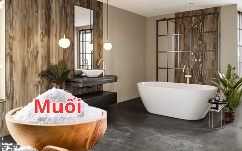 Bát muối đặt trong nhà vệ sinh tạo nên 5 hiệu quả "vàng mười", nhà giàu nhà nghèo - nhà to nhà nhỏ đều mê