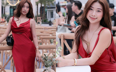 Louis Phạm cứ xuất hiện là xinh hết nấc, diện váy sexy khoe đường cong bốc lửa nhưng bị nói “già trước tuổi”