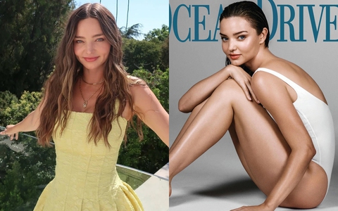 Gái 4 con Miranda Kerr tuổi 42 vẫn eo thon dù không ăn kiêng: Sáng nào cũng uống 1 loại nước rẻ tiền, chợ Việt 4 mùa đều có