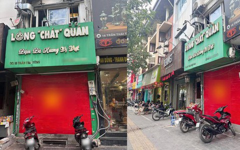 Lòng Chát Quán tại Hà Nội bất ngờ đóng cửa, nhiều người thắc mắc lý do liệu có liên quan tới lòng xe điếu?