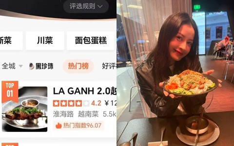 Vượt 2 đối thủ kỳ cựu, nhà hàng của Chi Pu bất ngờ đứng đầu nền tảng ẩm thực lớn nhất Trung Quốc