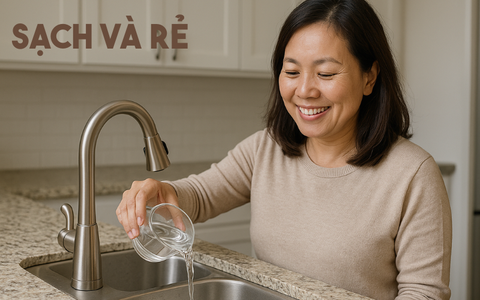 Tôi đổ thứ có sẵn trong bếp vào bồn rửa, bất ngờ vì mùi hôi biến mất, ống nước sạch bong chỉ sau 10 phút