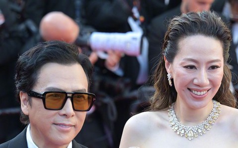 Chân Tử Đan dẫn vợ hoa hậu lên thảm đỏ Cannes, tỷ phú Amazon bị mạo danh