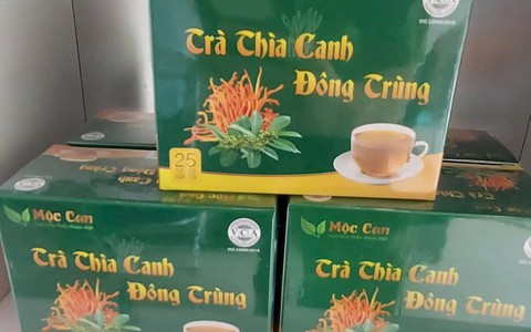 Phát hiện 11.500 hộp trà, sữa hạt 'quảng cáo công dụng quá mức'