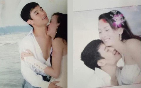 Hot mom nổi tiếng đăng ảnh cưới cách đây 15 năm có thể "sĩ" đến muôn đời, chú rể đẹp trai nhưng nhìn cứ "sai sai"