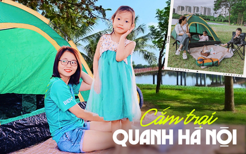 Đầu tư 400k mua lều, gia đình 4 người yên tâm vi vu cắm trại nghỉ lễ: Vừa rẻ, vừa tiện lợi, ai cũng vui