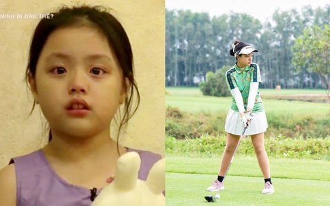 Suti - công chúa nhỏ của "Bố ơi, mình đi đâu thế?" đến thiếu nữ tuổi 17: Nhan sắc nổi bật, chơi golf để duy trì vóc dáng