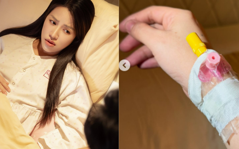 Hình ảnh mới của Puka lộ tình trạng sức khỏe đáng lo ngại hậu sinh con đầu lòng