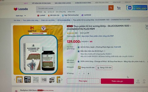 Cục An toàn thực phẩm yêu cầu Lazada, Shopee gỡ hàng loạt sản phẩm chức năng chưa được cấp phép