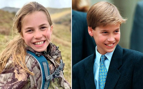 Giống hệt cha lúc nhỏ nhưng Công chúa Charlotte lại có tuổi thơ hoàn toàn khác biệt so với Thân vương William