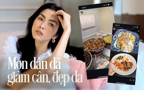 Nghỉ lễ, Hà Tăng tự vào bếp nấu 1 món "dân dã" đãi bạn bè, vừa ngon miệng, vừa giúp giảm cân, đẹp da, tốt cho tiêu hóa