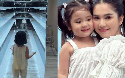 Ngọc Trinh đăng clip con gái 6 tuổi có hành động gây chú ý, lộ khung cảnh bên trong biệt thự 50 tỷ