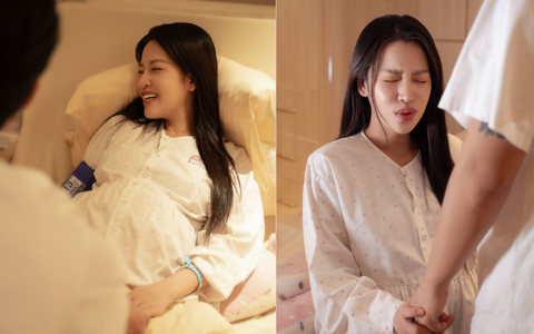 Puka "tuyệt đối điện ảnh" lúc sinh con đầu lòng, lý do xinh như minh tinh khiến các mẹ bỉm trầm trồ