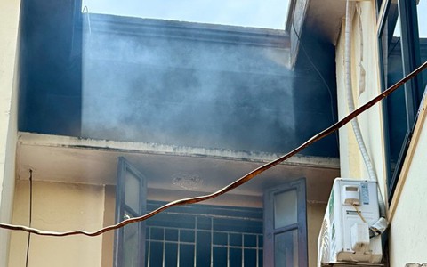 Phòng thực hành thí nghiệm trường chuyên bốc cháy, sơ tán nhiều học sinh