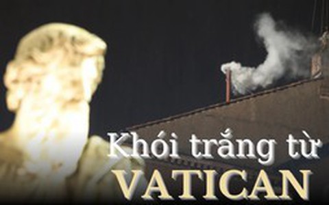 Ngay lúc này: Cả thế giới đang ngóng chờ 1 làn khói trắng từ Vatican!