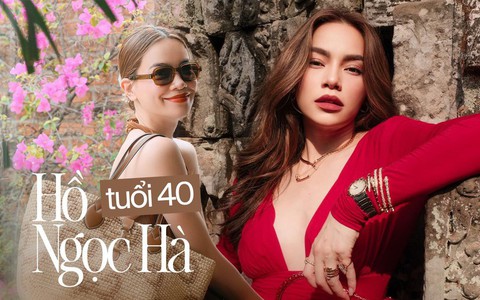 Không còn ở ngưỡng "không làm gì cũng đẹp", Hồ Ngọc Hà tự nhủ tuổi 40 phải làm đều 2 việc mỗi ngày để vóc dáng vẫn đẹp như tạc