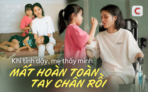 "Khi tỉnh dậy, mẹ thấy mình mất hoàn toàn tay chân rồi": Tiếng khóc ai oán của cô gái 30 tuổi mất tứ chi sau cơn bạo bệnh