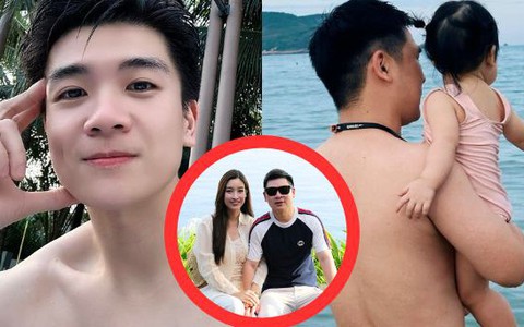 2 thiếu gia nhà bầu Hiển khoe body bên bể bơi, bố đơn thân nghìn tỷ 'ăn đứt' chồng Đỗ Mỹ Linh ở 1 điểm