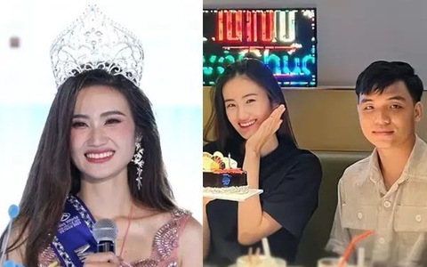 Hoa hậu Ý Nhi và bạn trai: Vừa đăng quang đã công khai, liên tục vướng tin đồn