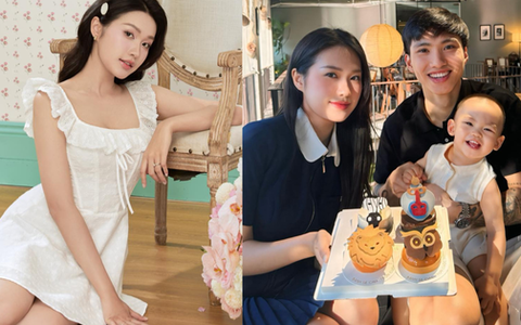 Doãn Hải My quá xinh EQ còn đỉnh, Đoàn Văn Hậu được khen “cầu thủ châu Á có vợ đẹp nhất” quả không sai