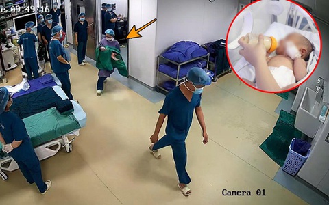 Bé trai sơ sinh ở Hà Nội tiên lượng nặng bật tiếng khóc đầu tiên, cả phòng mổ vỡ òa