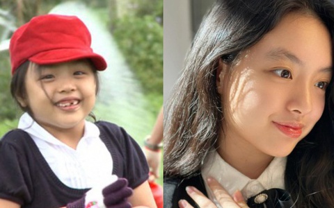 Suti của Bố Ơi Mình Đi Đâu Thế sau 10 năm: Nhan sắc tuổi 16 rực rỡ như Hoa hậu nhí