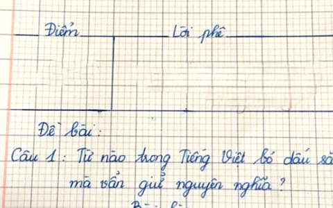 Từ nào trong Tiếng Việt bỏ dấu sắc mà vẫn giữ nguyên nghĩa?