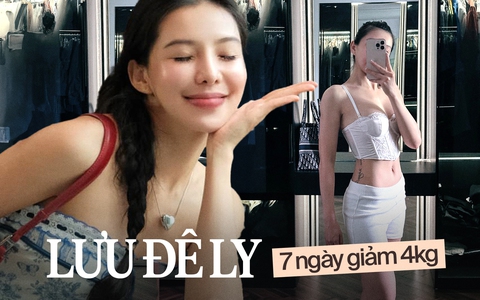 Lưu Đê Ly giảm 4kg sau 7 ngày nhờ 1 món đồ uống nhuận tràng, nguyên liệu cứ ra chợ là có