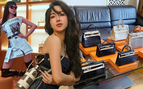 Cận cảnh BST túi Hermes của TikToker Cún Bông trước khi bị khởi tố vì trốn thuế, thay đổi 180 độ sau sự cố