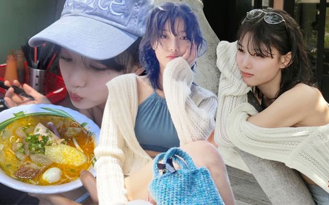 "Em gái quốc dân" Kim Yoo Jung xả ảnh ăn chơi tại Việt Nam: Ít son phấn mà xinh cỡ này!