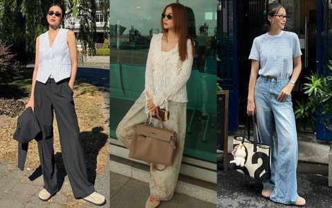 Hóa ra mỹ nhân Việt mặc quần ống rộng cũng sành điệu mãn nhãn, không tham khảo lại thấy day dứt