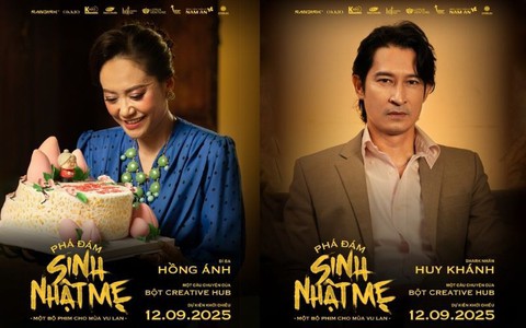 Hồng Ánh, Huy Khánh và NSƯT Hữu Châu: Tổ hợp diễn viên cực mạnh tái xuất màn ảnh rộng trong phim “Phá Đám: Sinh Nhật Mẹ”