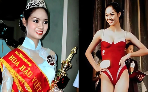 Hoa hậu Việt Nam 'bí ẩn' nhất showbiz, từng đăng quang năm 17 tuổi giờ ra sao?