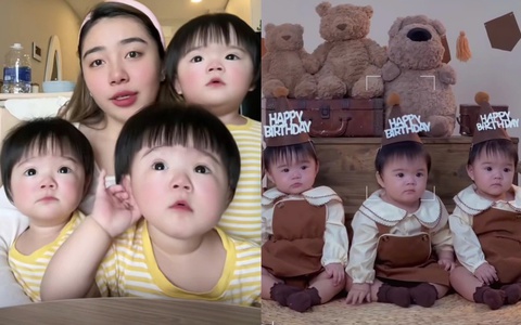 Góc gây "lú" cực mạnh: Khi 3 bánh bèo Dâu - Kem - Sữa ở cùng 1 chỗ, nhìn đến hoa cả mắt mà vẫn không biết bé nào với bé nào