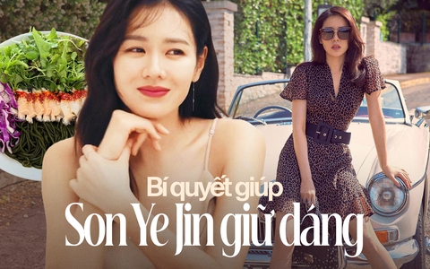 Gái 1 con Son Ye Jin giữ dáng thon thả, tuổi 43 vẫn ngọc ngà như đôi mươi nhờ ăn 1 món vào bữa tối nhiều năm qua