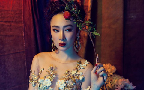 Angela Phương Trinh quyến rũ đầy ma mị với váy xuyên thấu